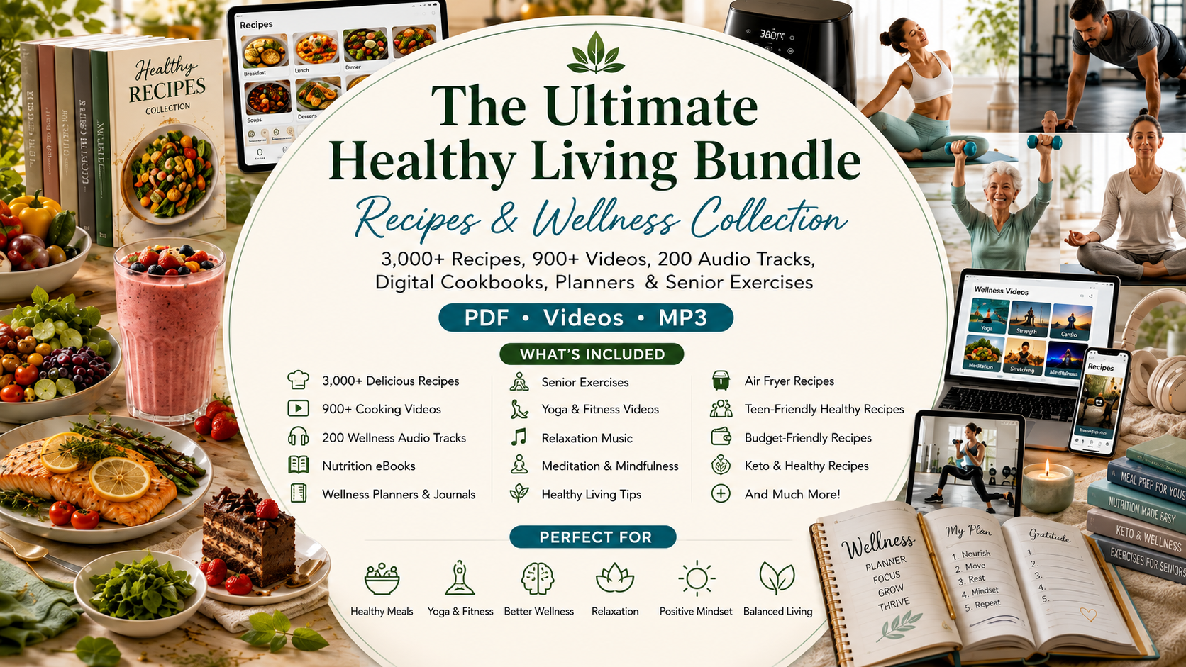 The Ultimate Healthy Living Bundle