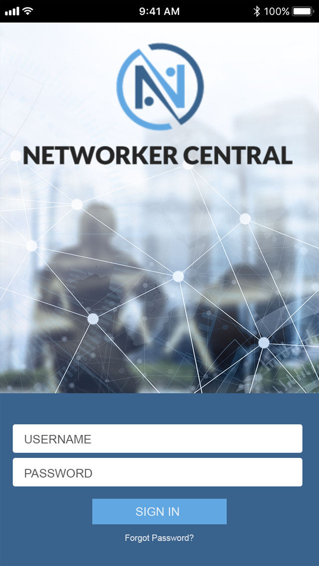 Networker Central mobile login